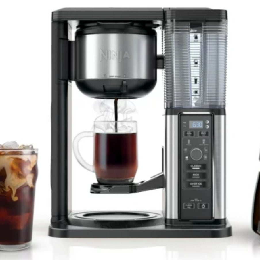 Ninja Hot & Iced, Single Serve or Drip Coffee System 10 Cup Glass