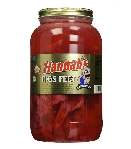 Hannah's Pickled Pigs Feet Gallon | Bayan Mall PH