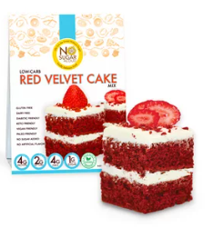 No Sugar Aloud - Low Carb Red Velvet Cake Baking Mix | Bayan Mall PH