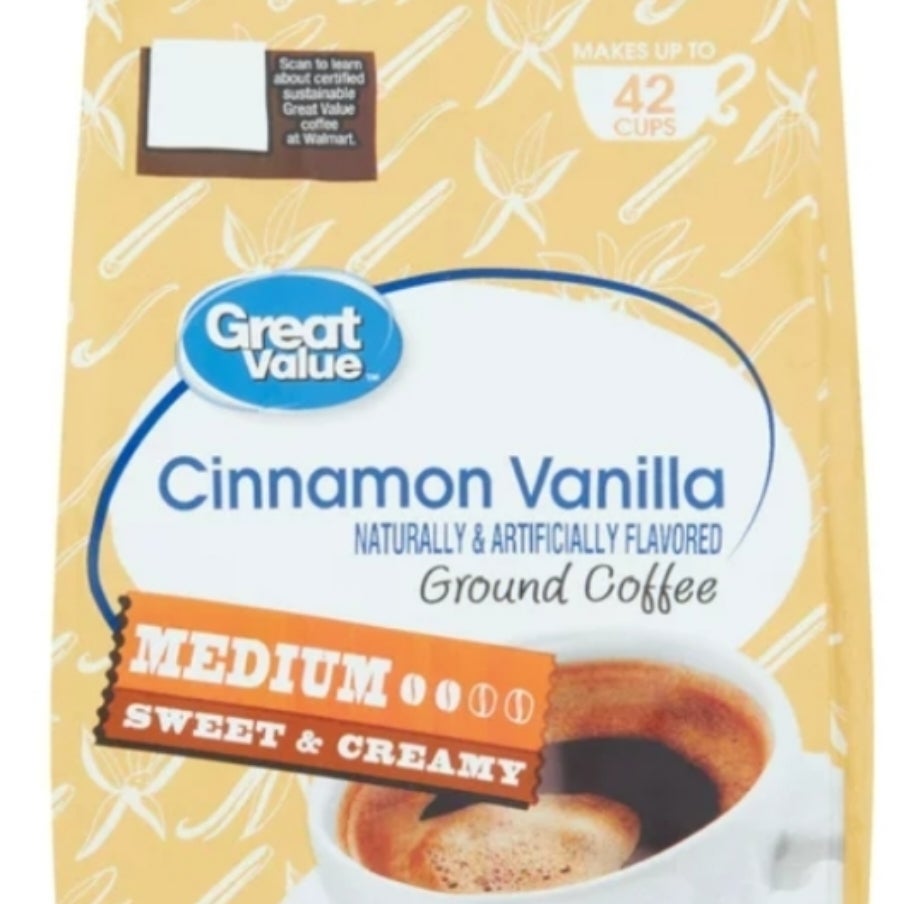 Great Value Cinnamon Vanilla Ground Coffee, 12 oz Bayan Mall PH