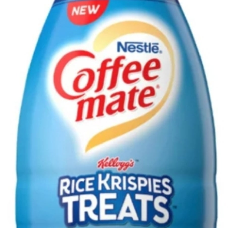Nestle Coffee mate Rice Krispies Treats Liquid Coffee Creamer, 32 fl oz
