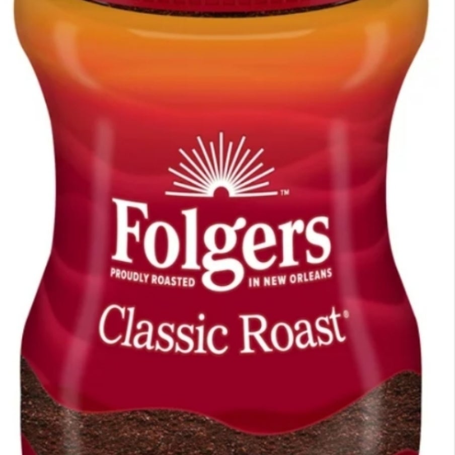 Folgers Classic Roast Instant Coffee Crystals, 8Ounce Jar Bayan Mall PH