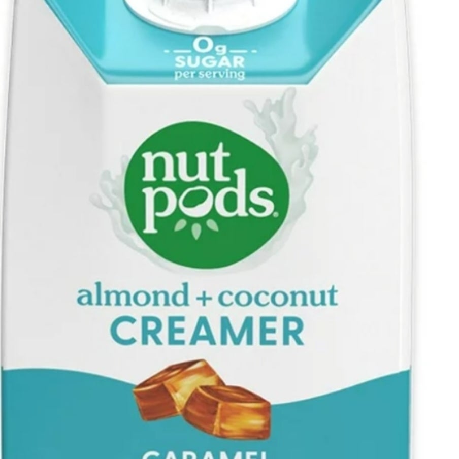 nutpods Caramel Unsweetened Dairy Free Shelf Stable Creamer, 16 oz
